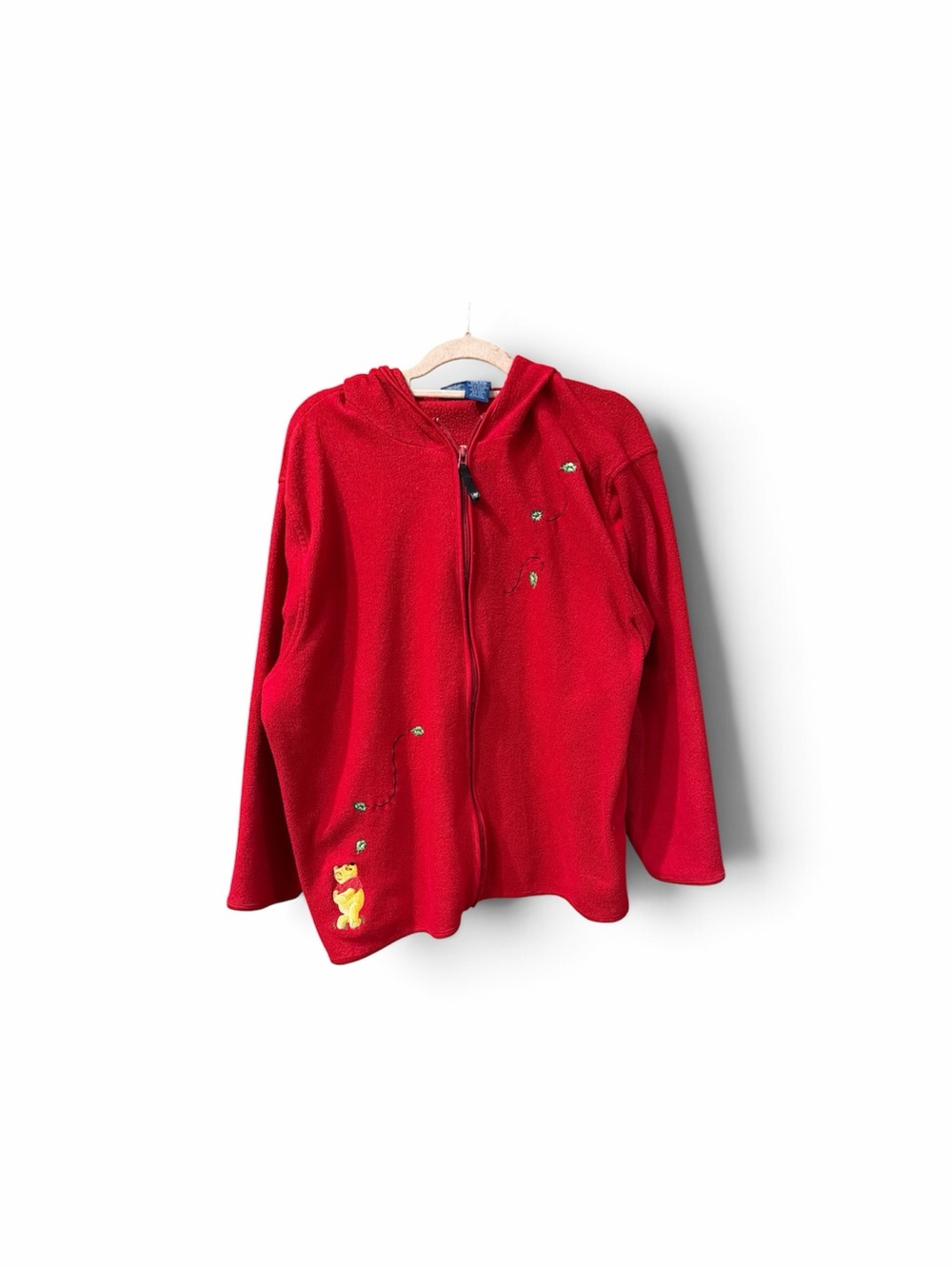 Winnie The Pooh Woman’s Size 22/24 Fleece Zip Up Hoodid